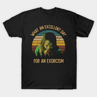 The Devil Inside Exorcists Classic Scenes Apparel T-Shirt